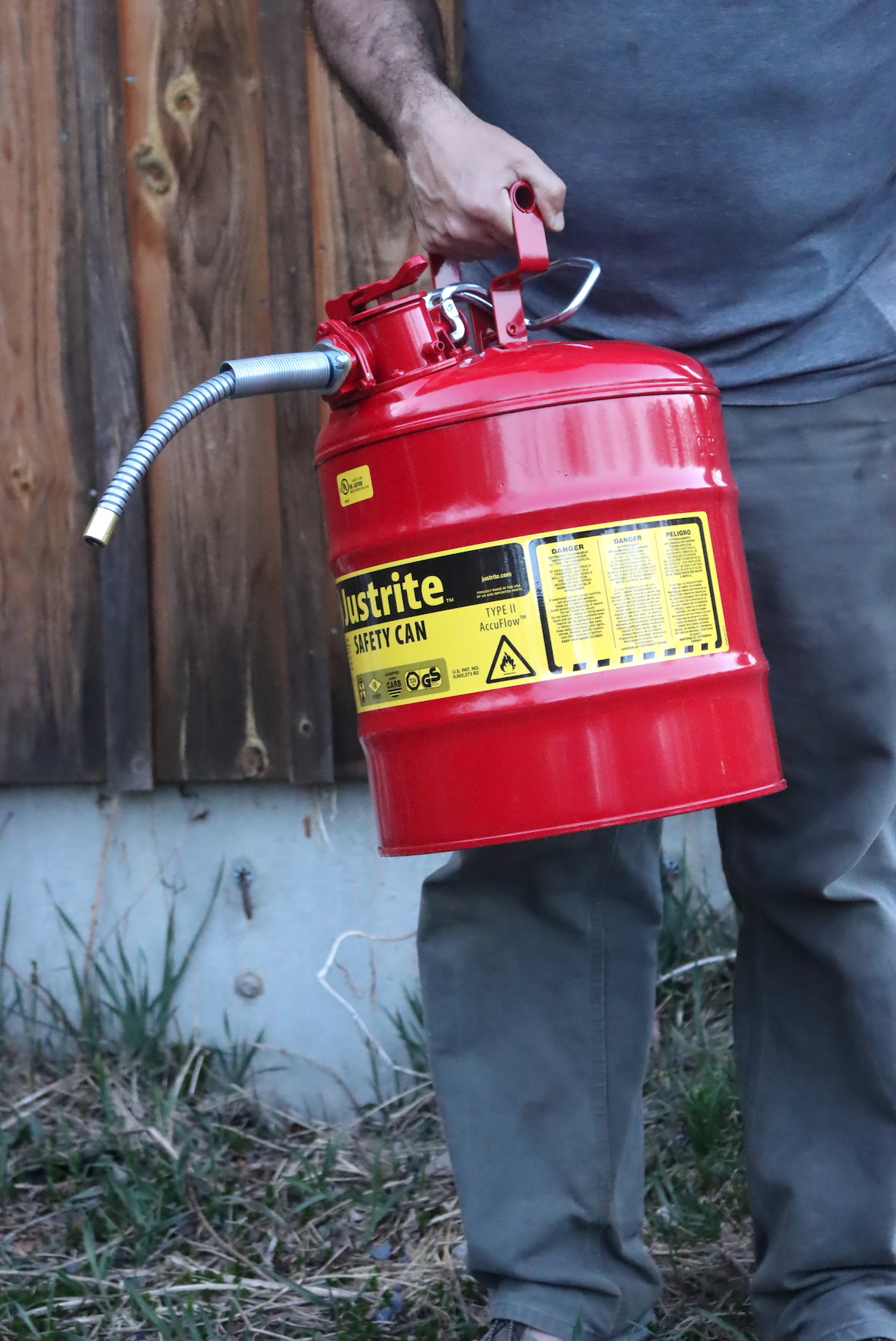 Metal Gas Can