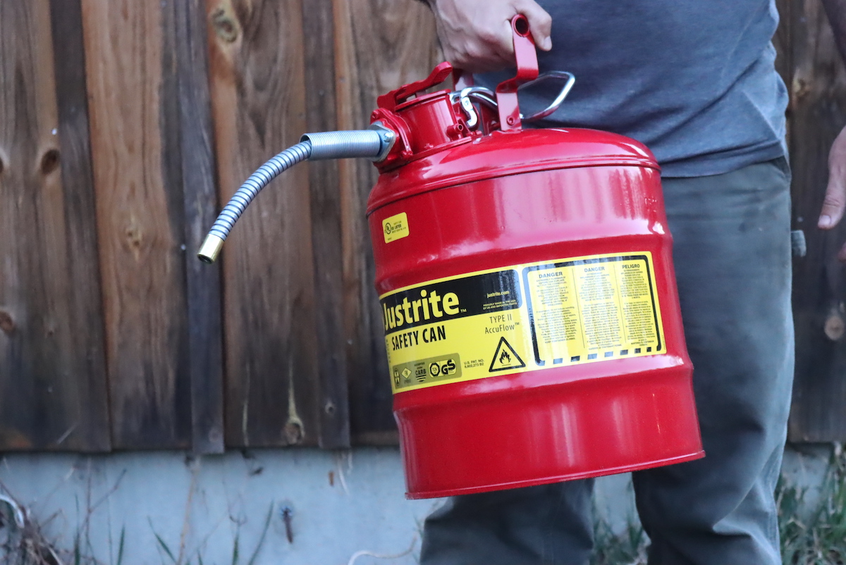 Metal Gas Can