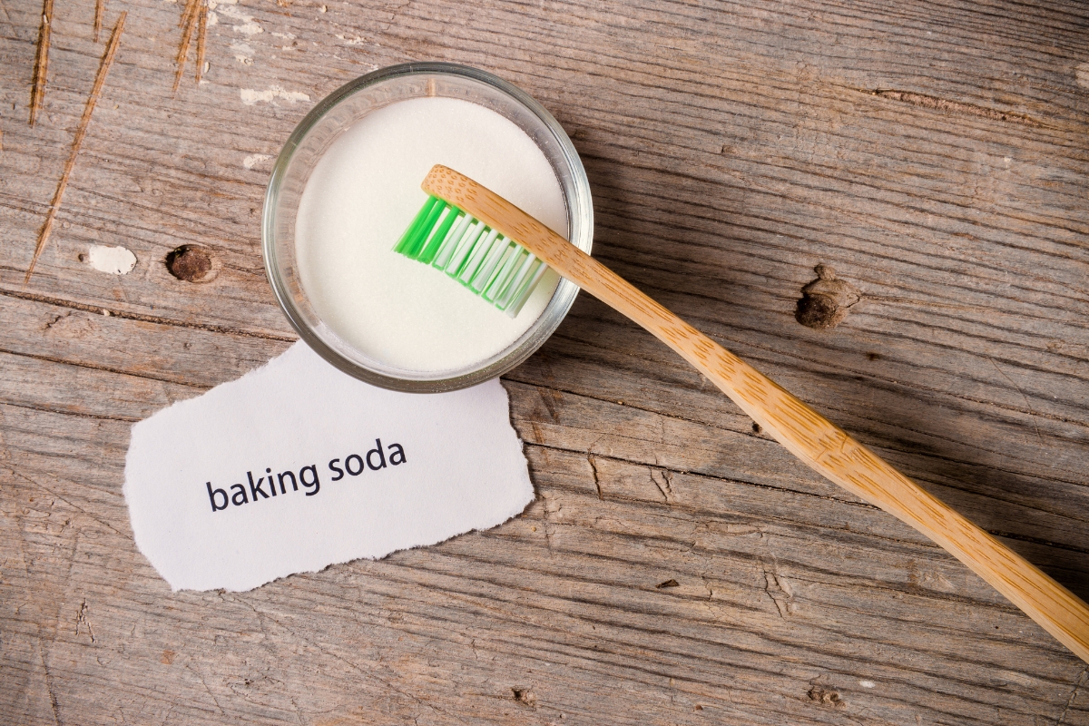 Baking Soda Toothbrush