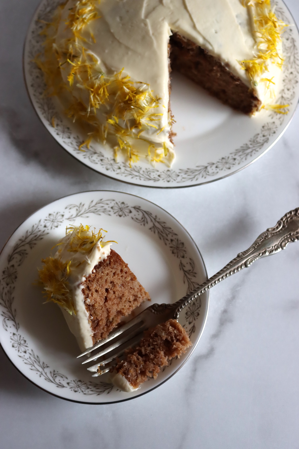 Dandelion Root Cake