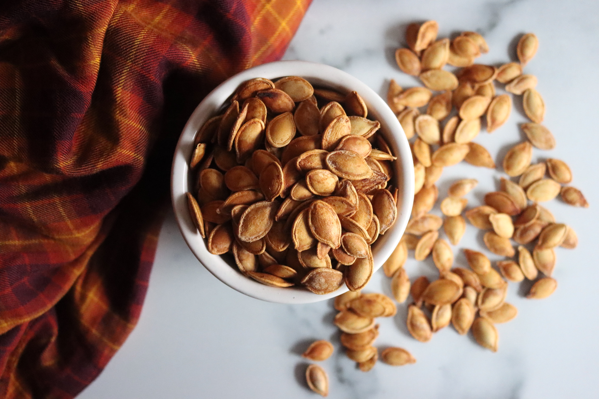 Basic Roasted Pumpkin Seeds with Salt and Oil