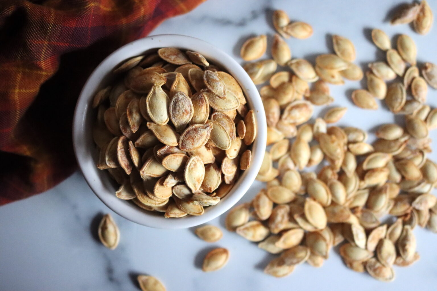 Garlic Roasted Pumpkin Seeds