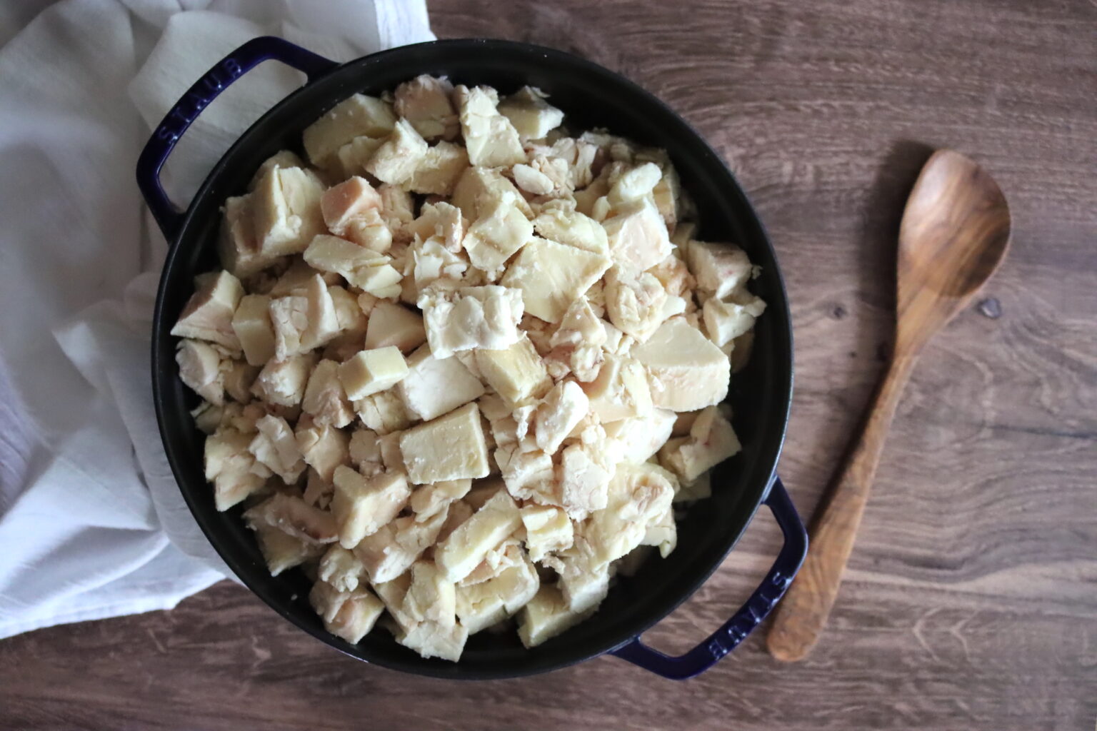 Suet in Pan for rendering