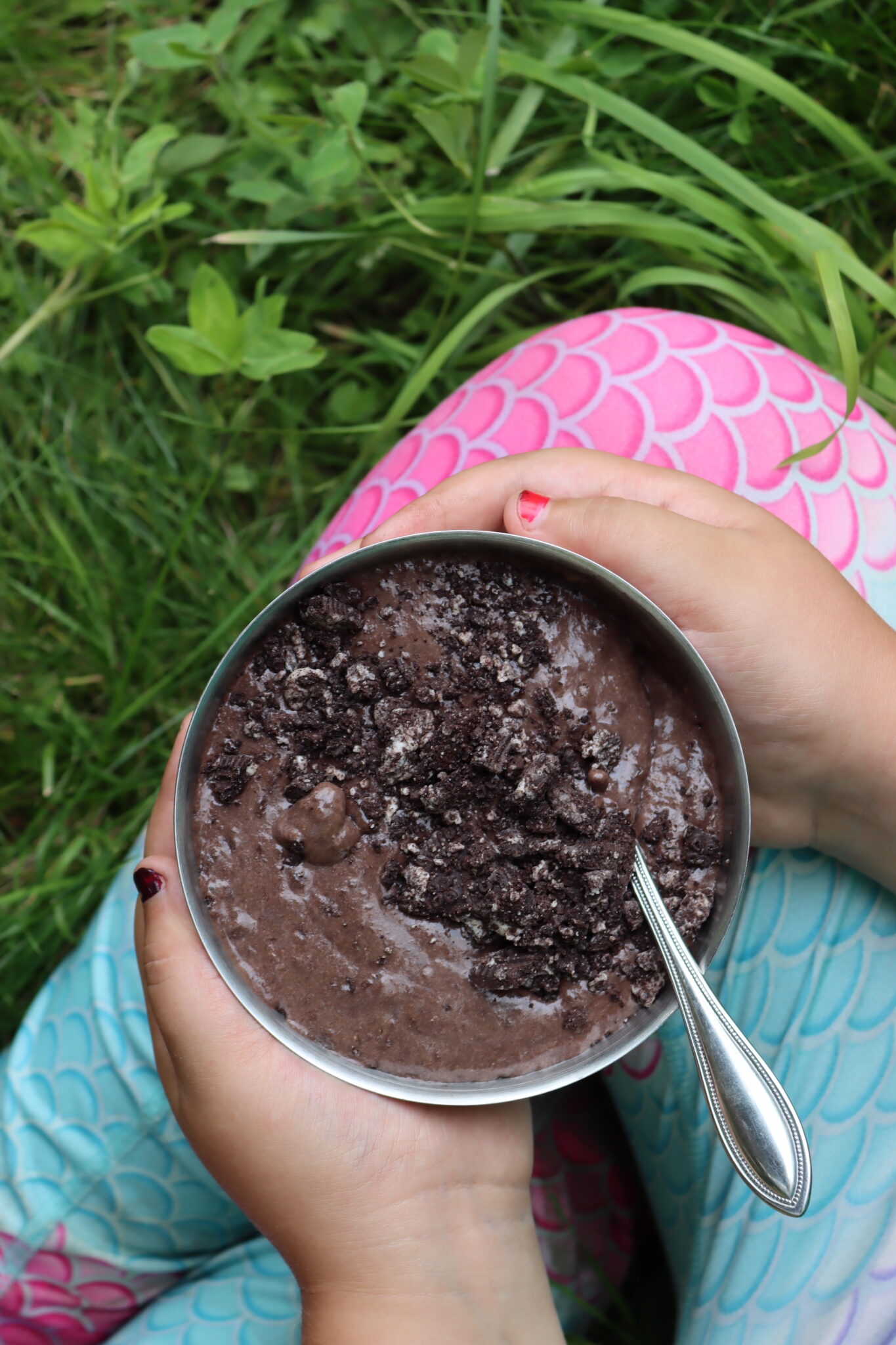 Backpackers Pantry Chocolate Cheesecake with cookie crumbles