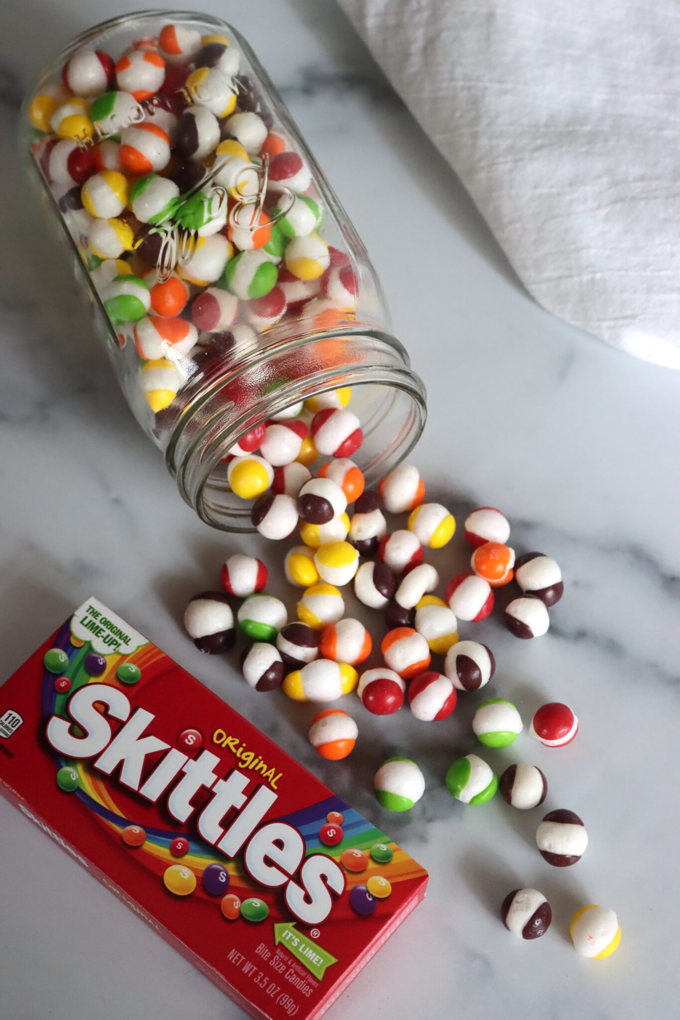 Freeze Dried Skittles Jar