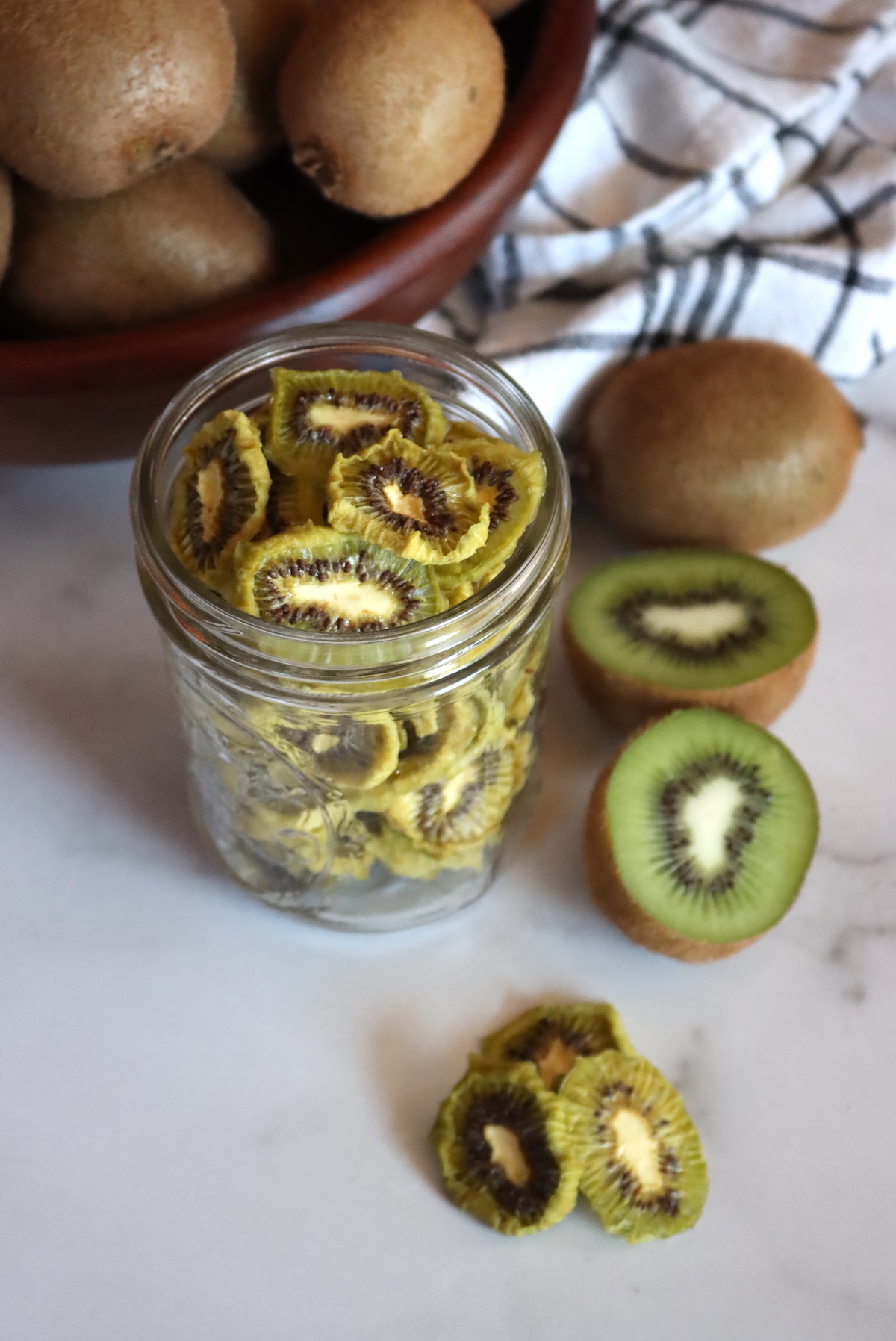 Dehydrating Kiwi