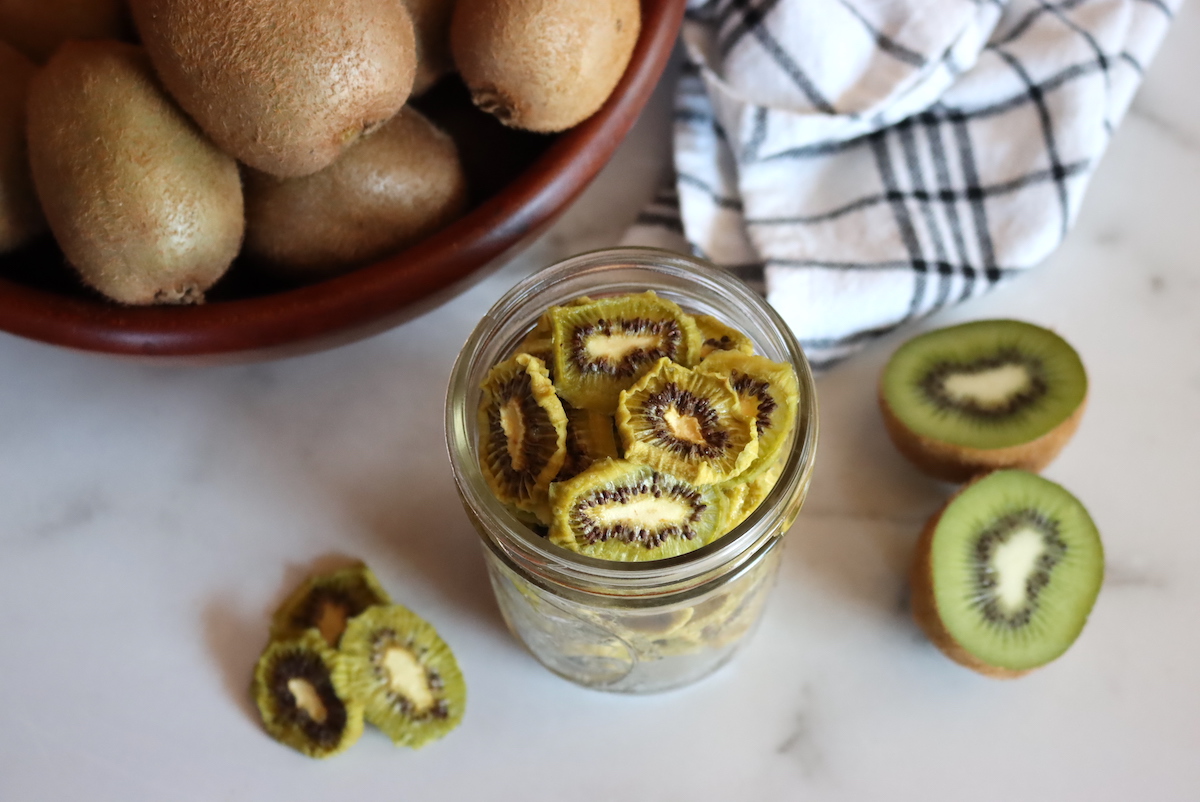Dehydrating Kiwi