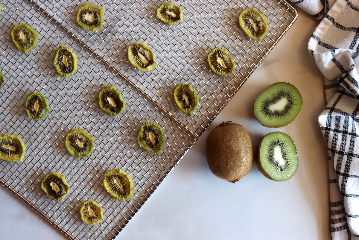Dehydrating Kiwi