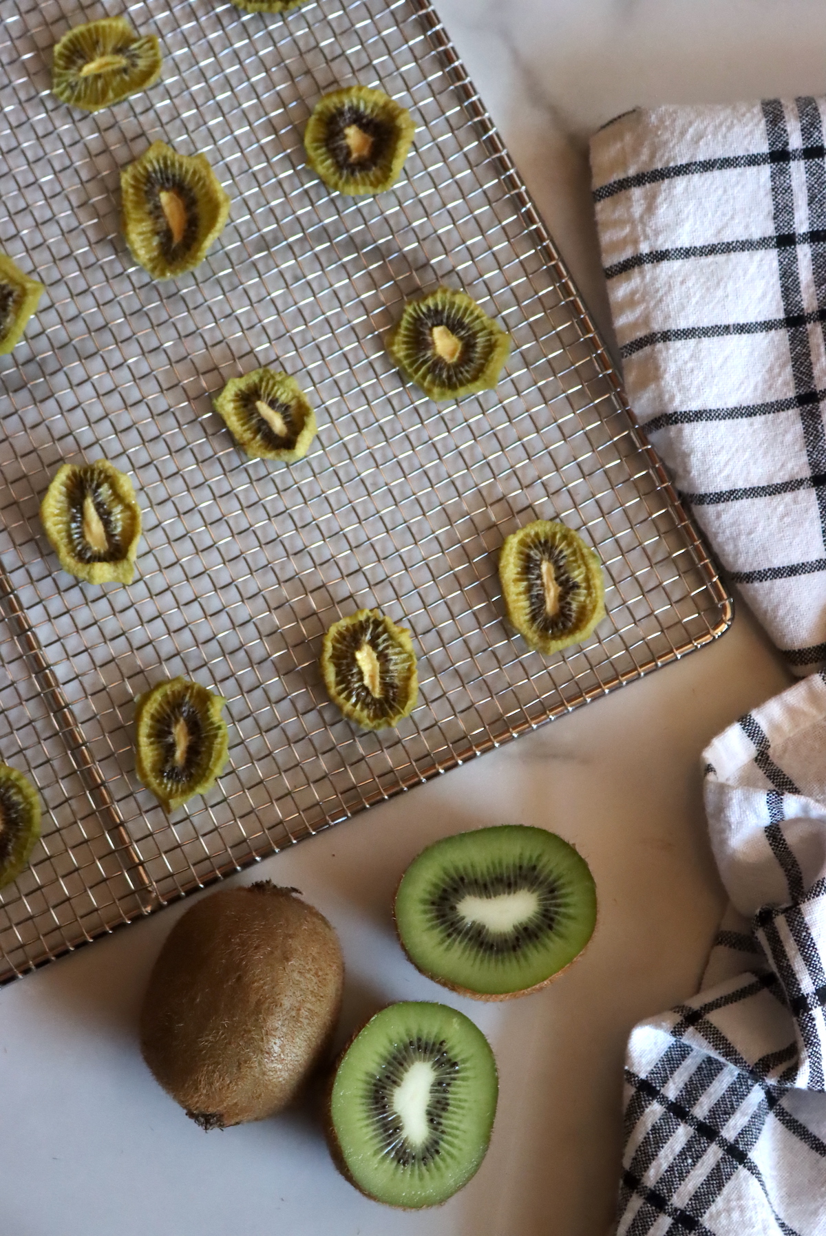 Dehydrating Kiwi