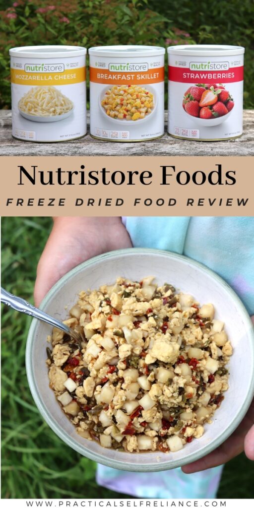 Nutristore Freeze Dried Food Review (Hands on Tests) — Practical Self ...