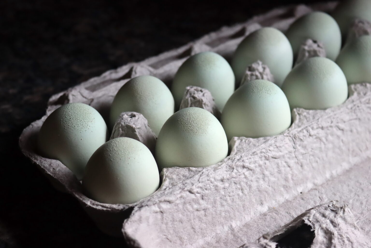 Dimpled Chicken Eggs