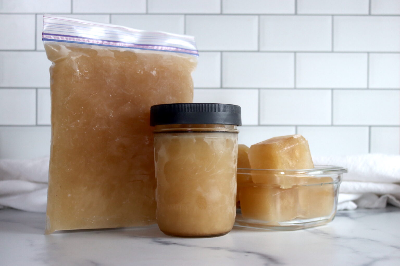 Freezing Bone Broth