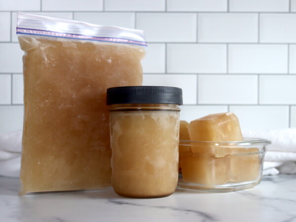 Freezing Bone Broth