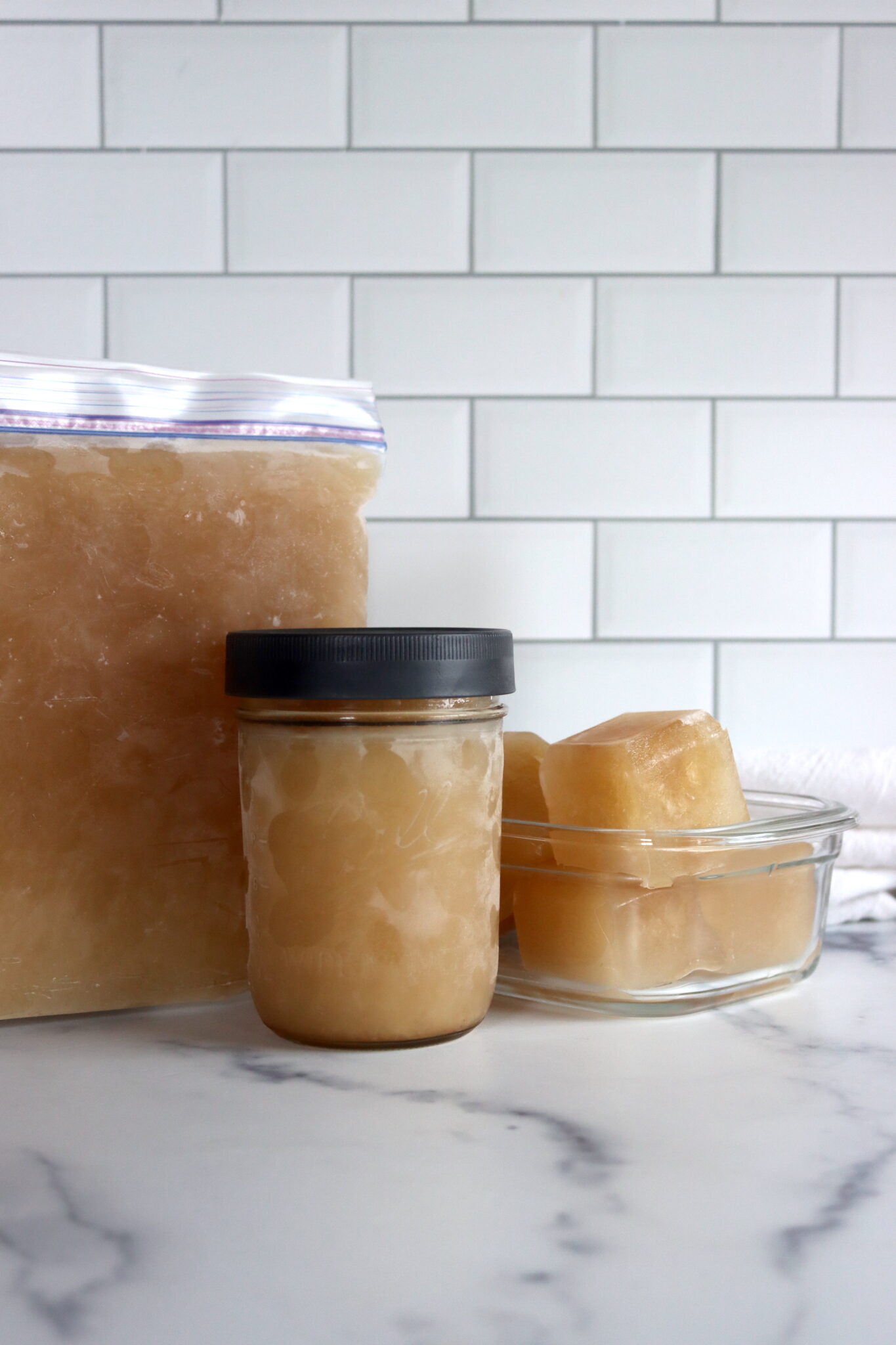 Freezing Bone Broth