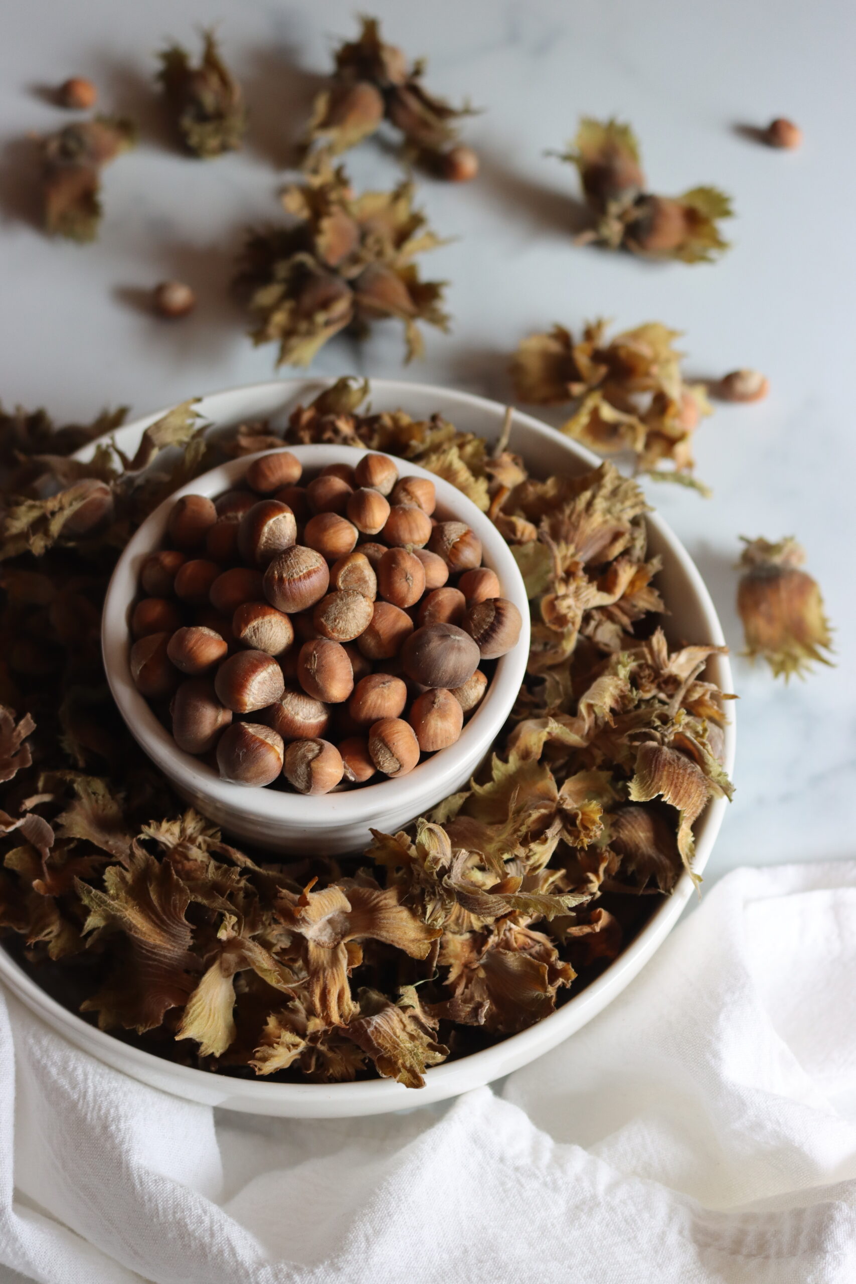 Husked Hazelnuts