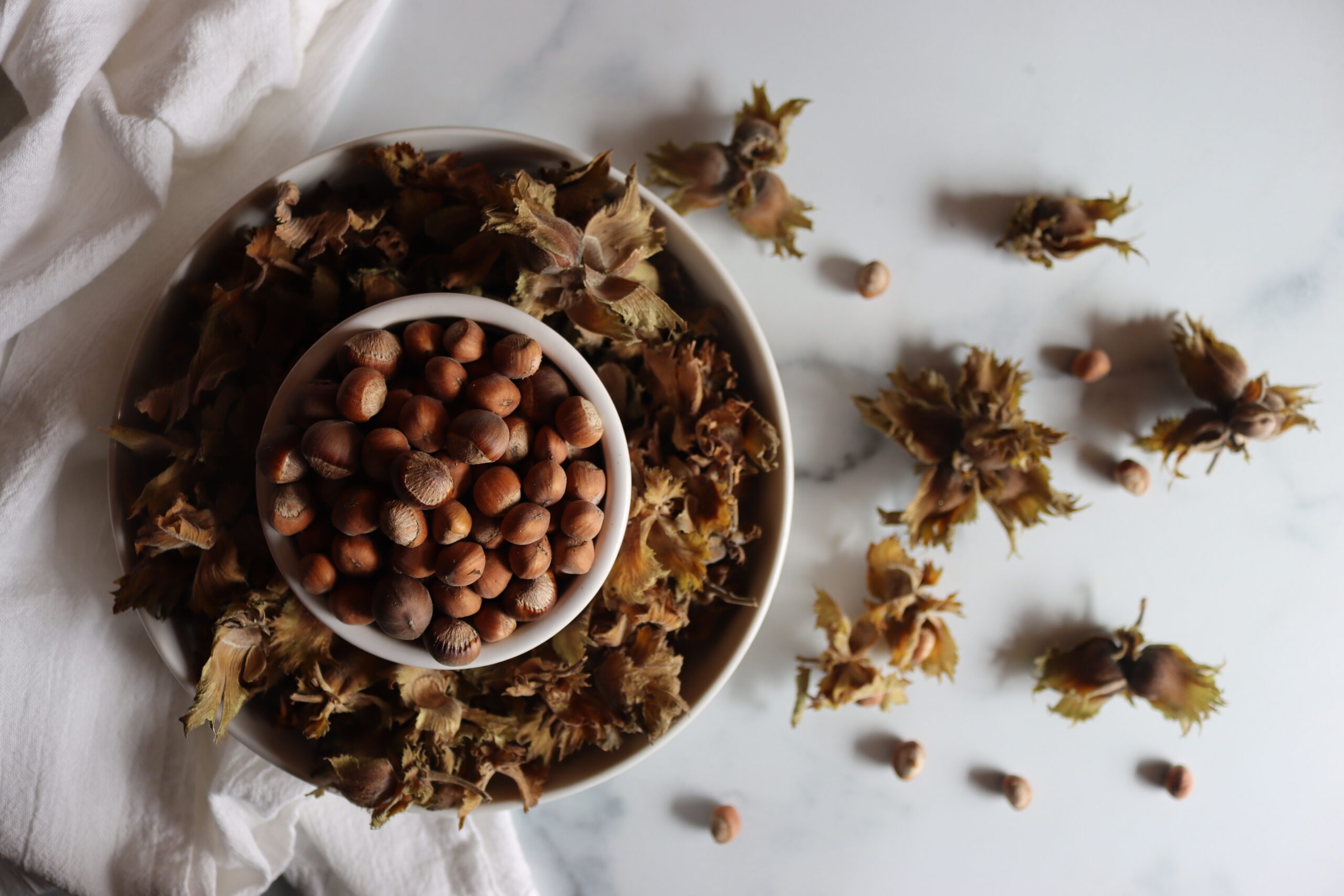 Husked Hazelnuts