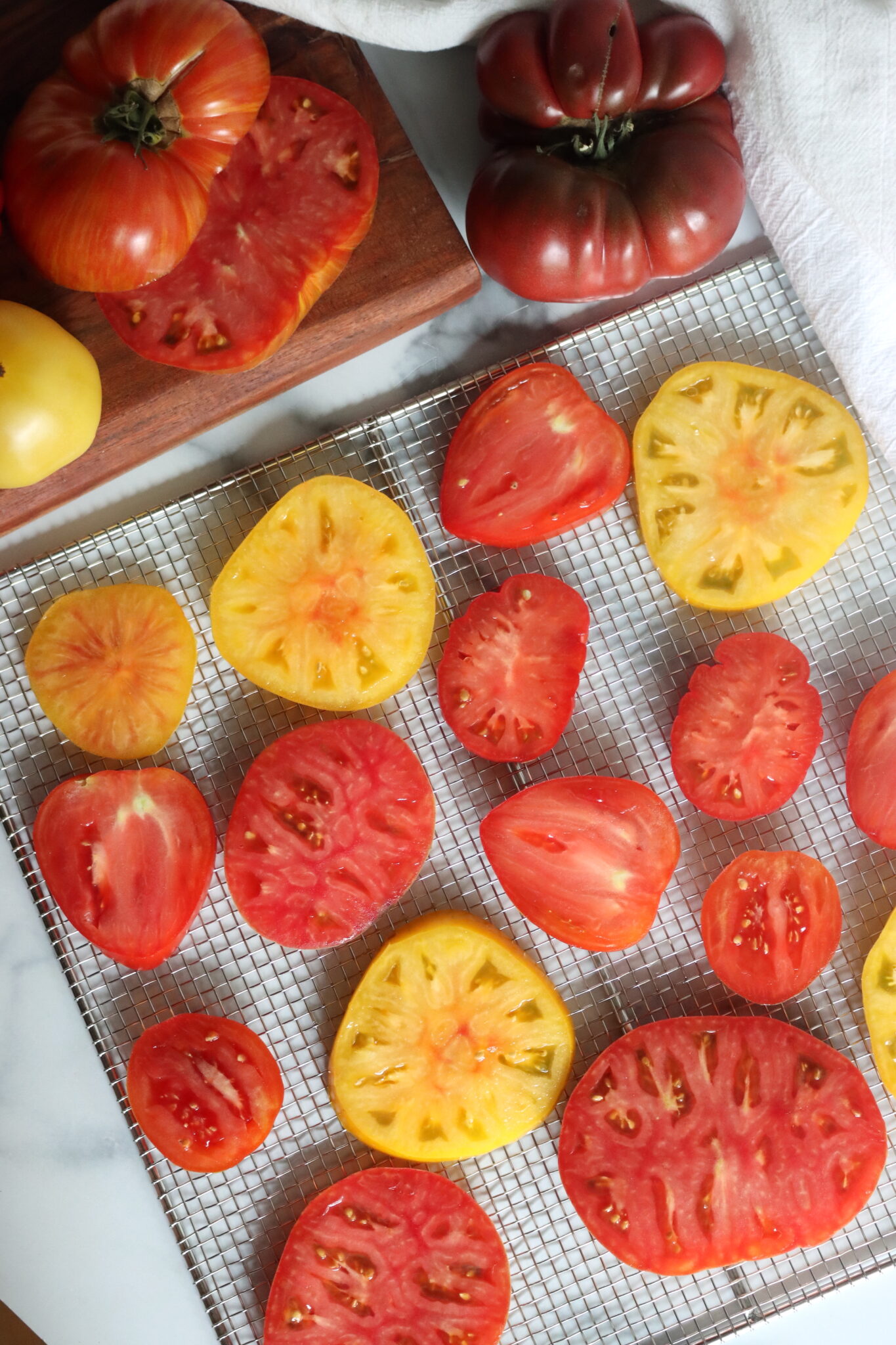 Drying Tomatoes