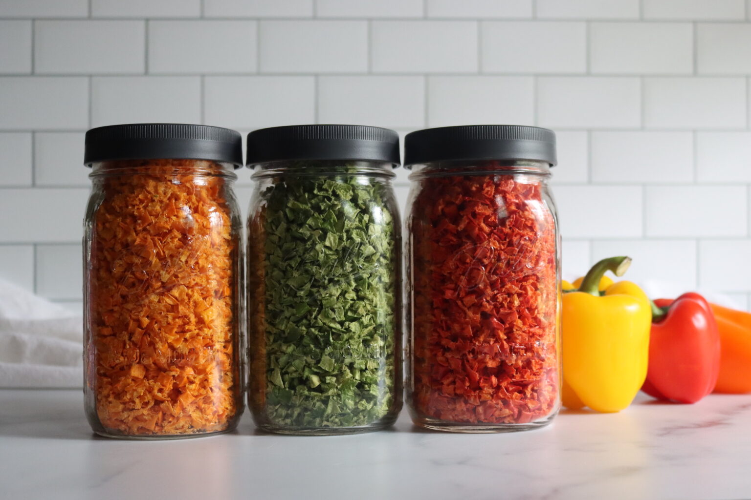 Freeze Dried Bell Peppers