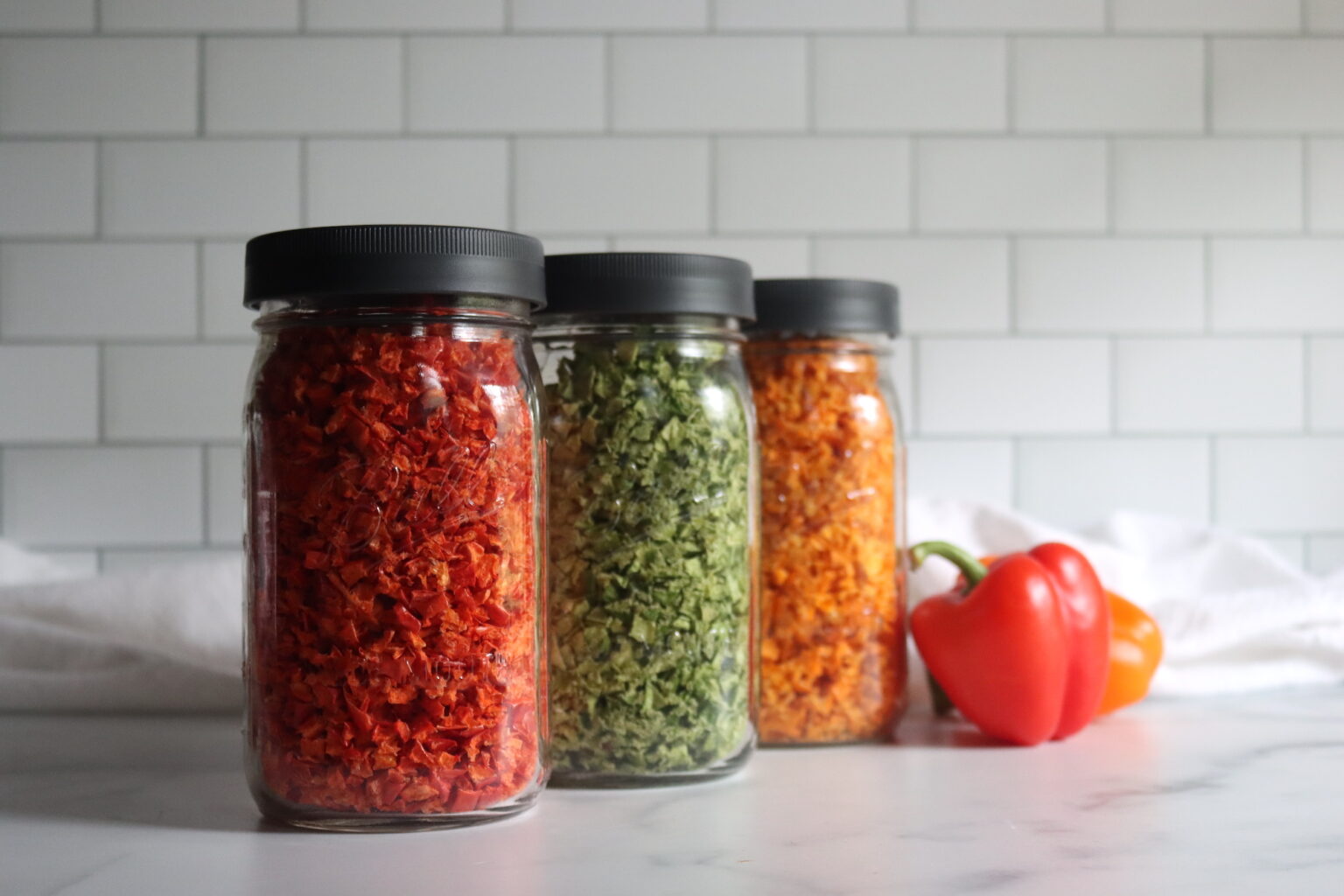 Freeze Dried Bell Peppers