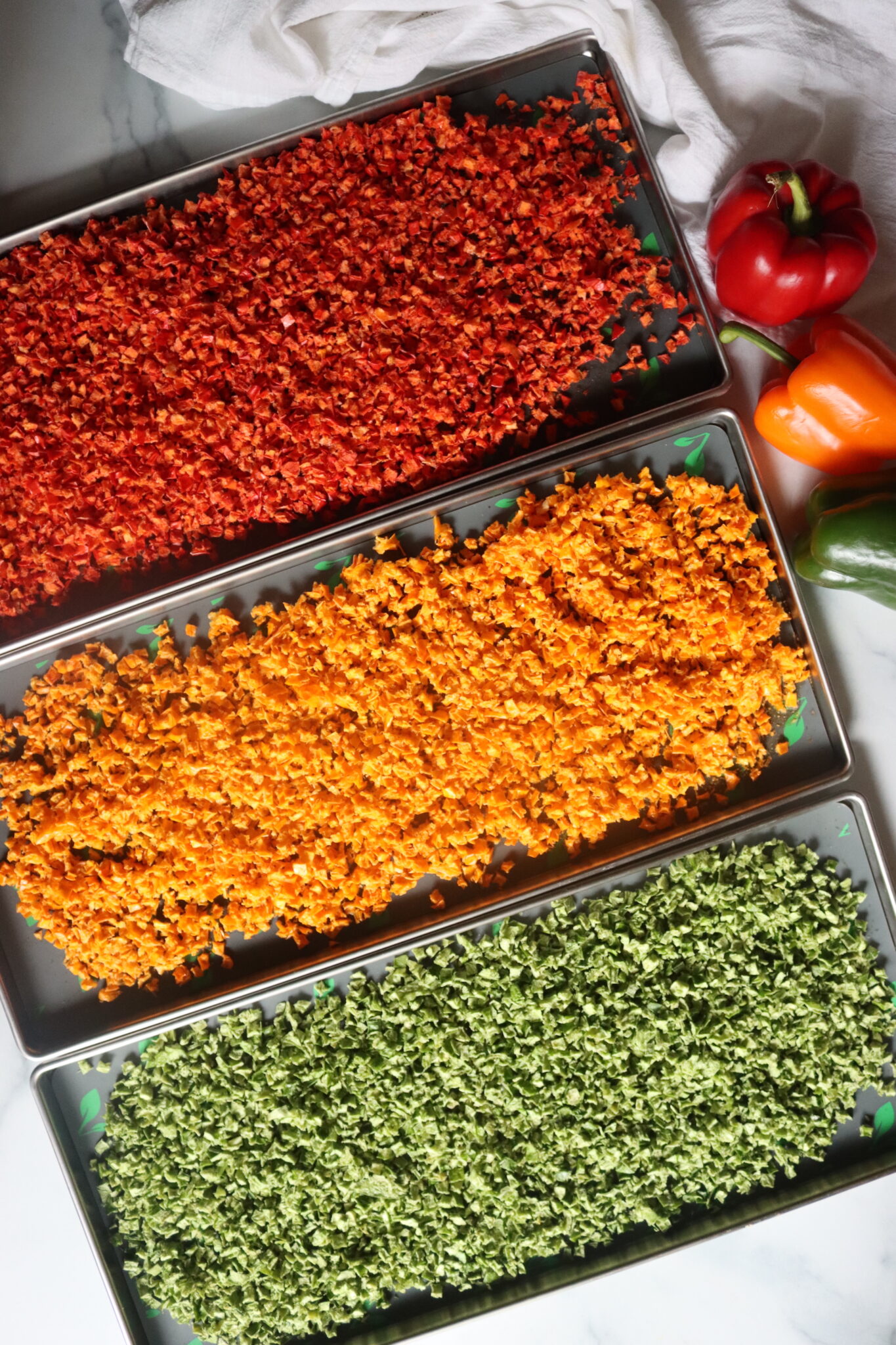 Freeze Drying Peppers