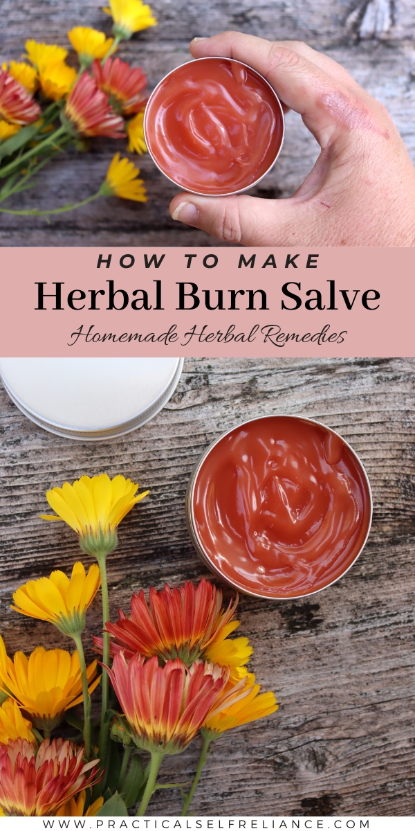 Herbal Burn Salve Recipe