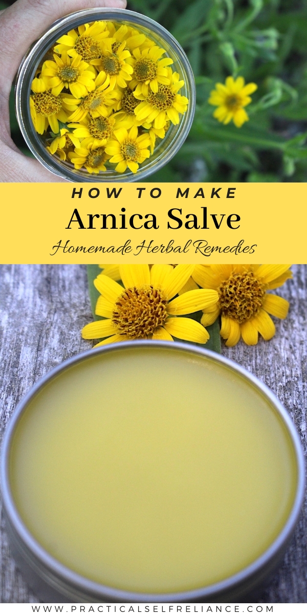 How to Make Arnica Salve