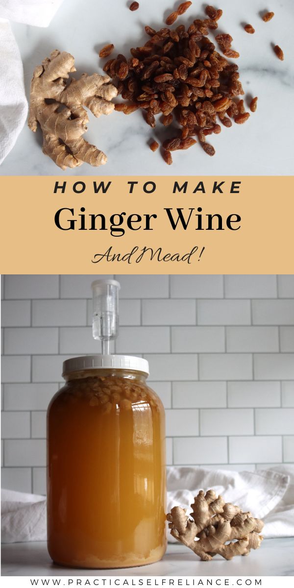 Ginger Wine Recipe