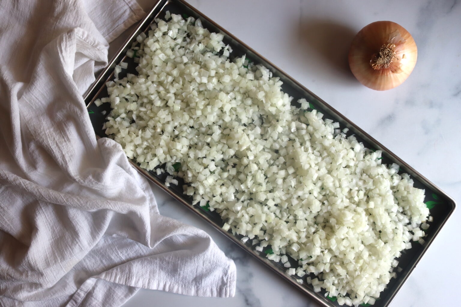 Freeze Drying Onions