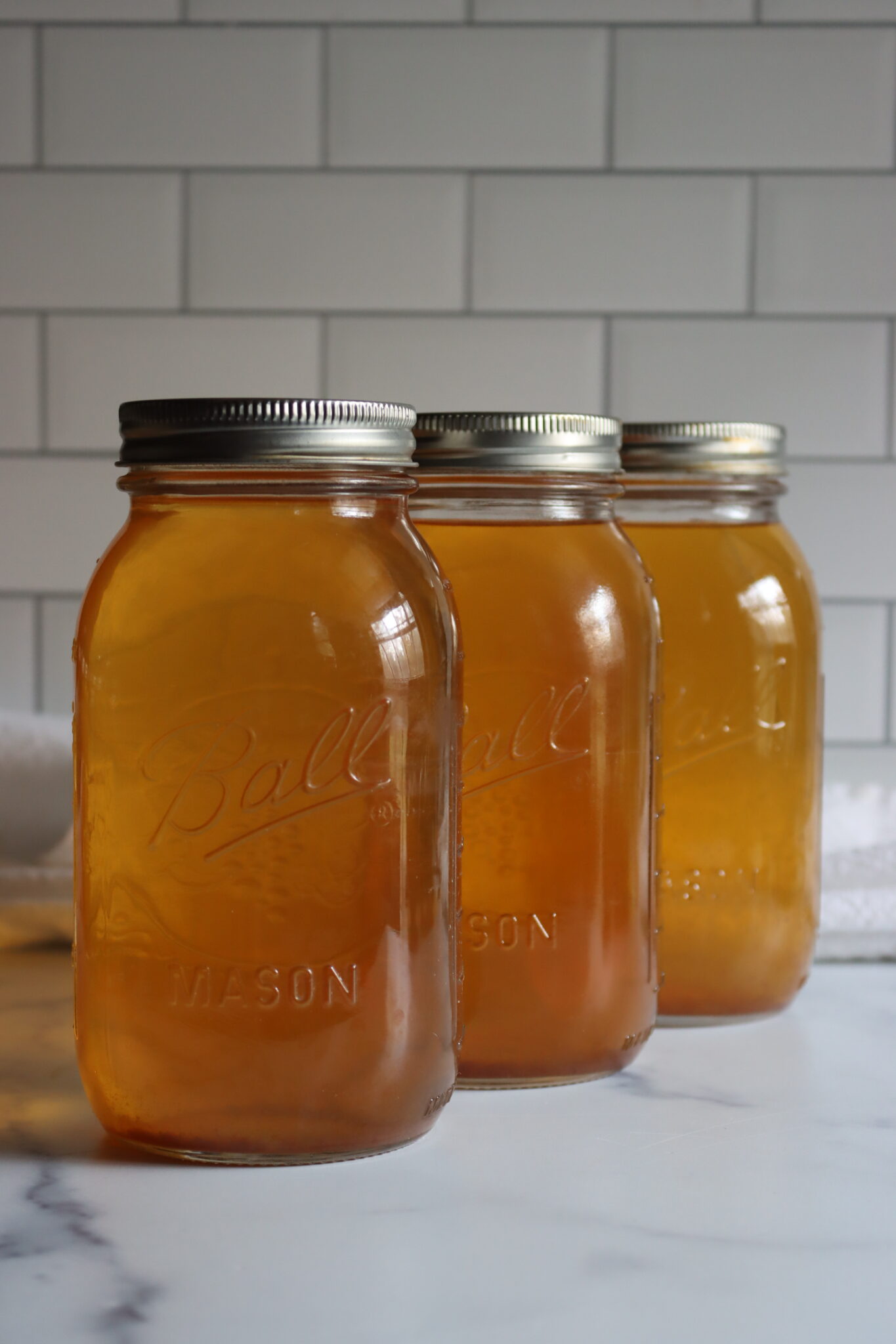 Home Canned Vegetable Broth
