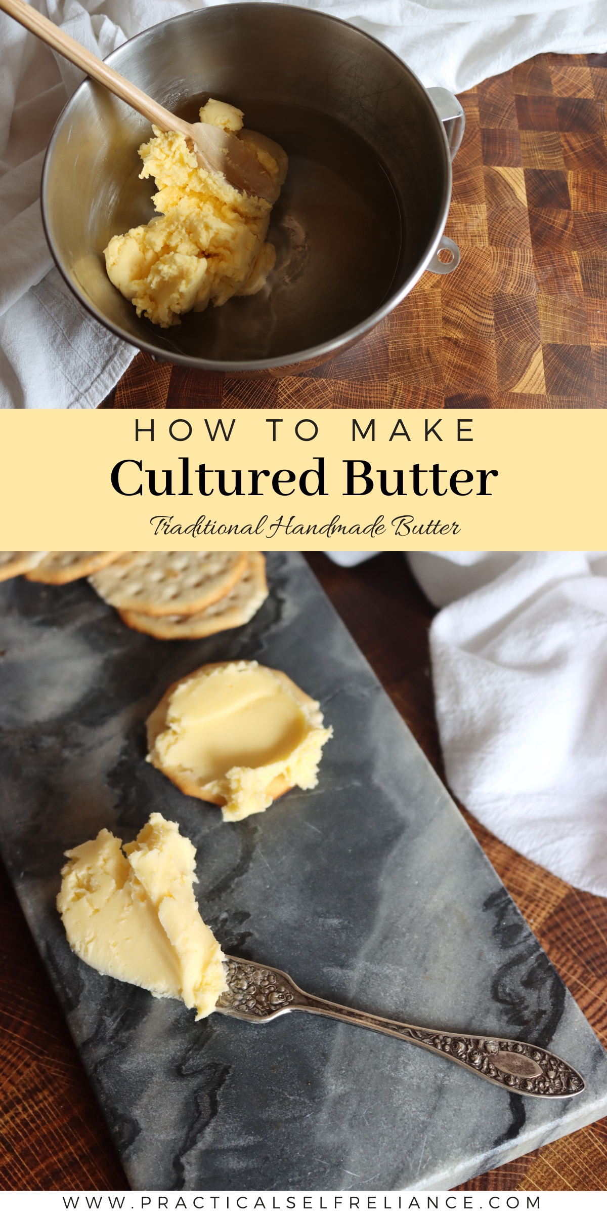 How to Make Cultured Butter
