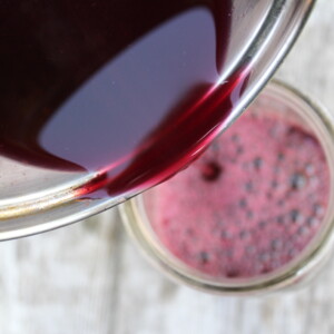 Juiced Elderberries