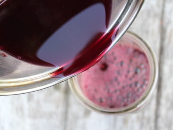 Juiced Elderberries