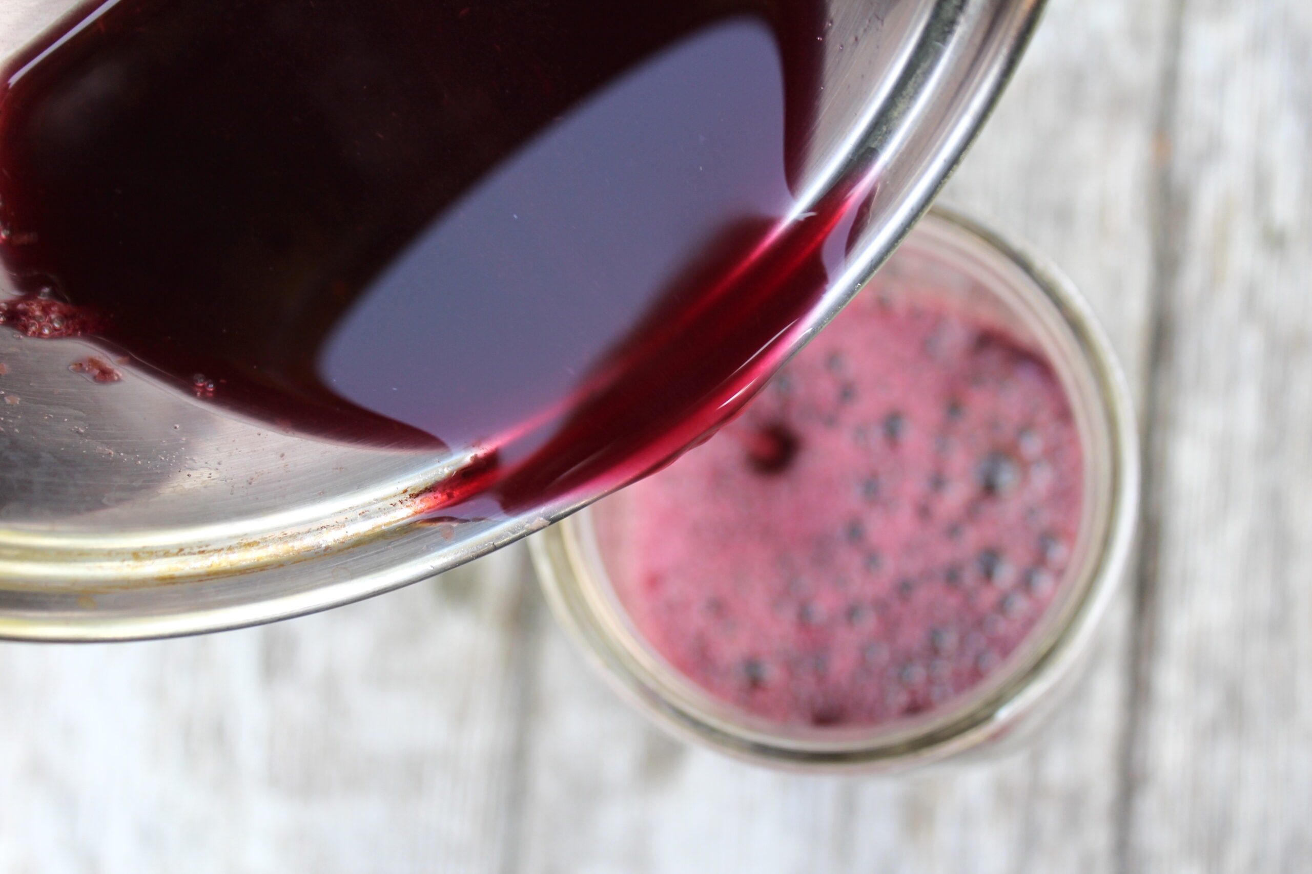 Juiced Elderberries