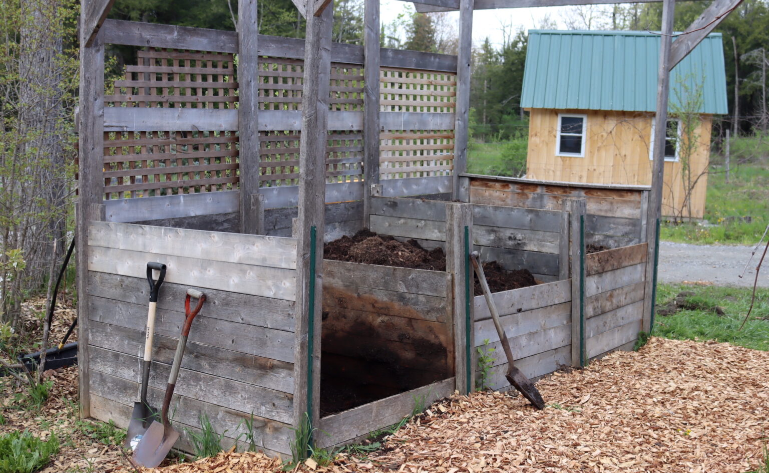 Three Bin Compost System