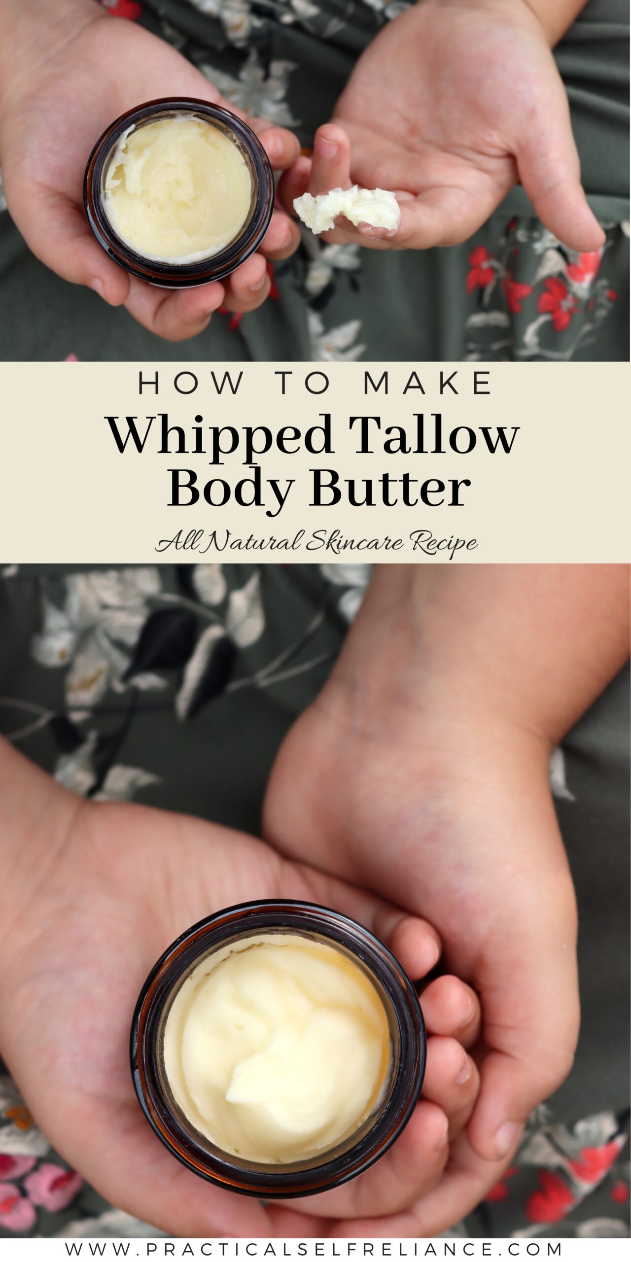 Whipped Tallow Body Butter Recipe