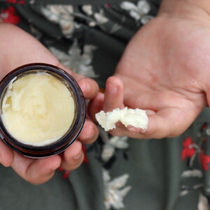 Whipped tallow body butter
