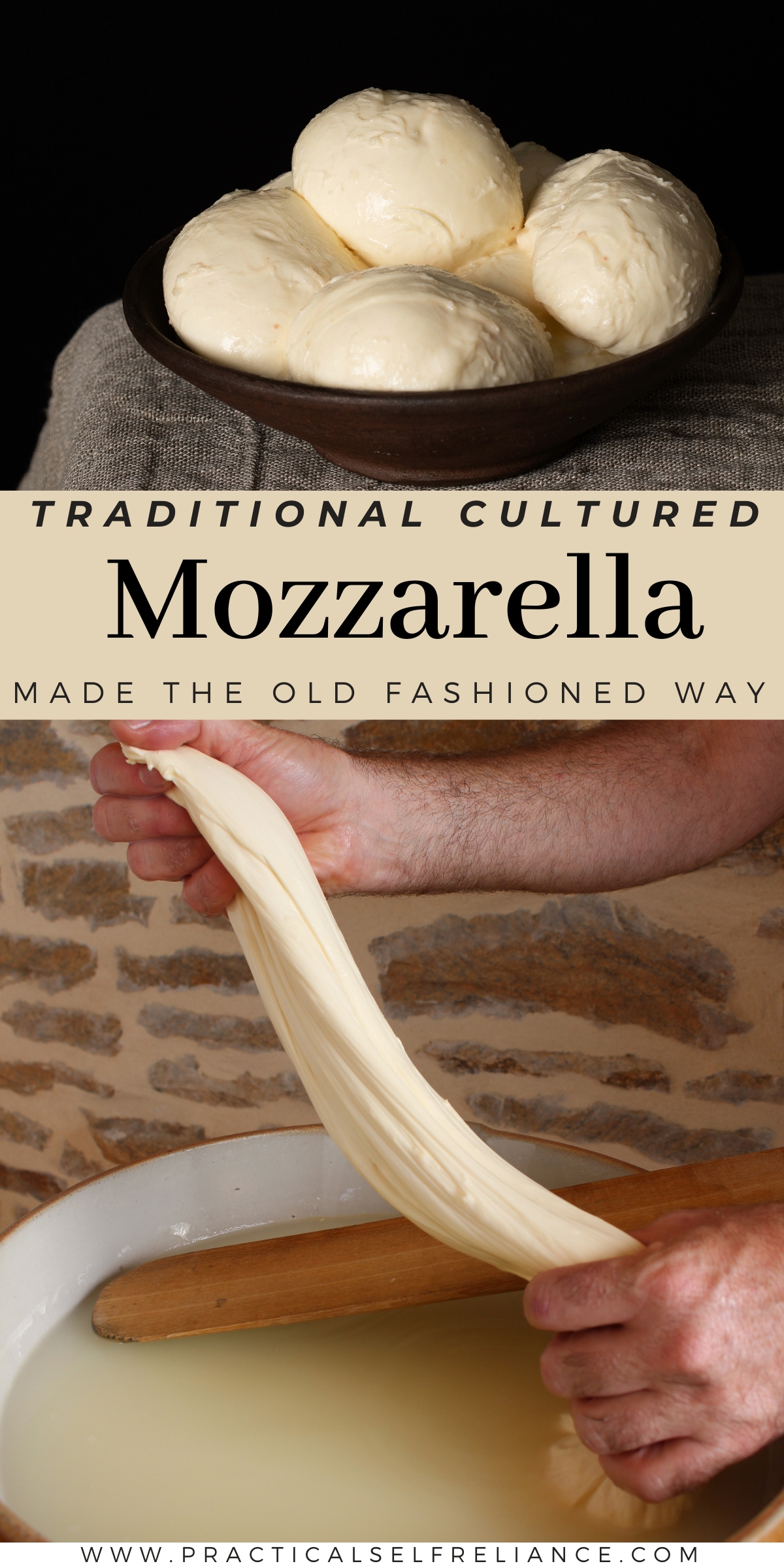 Traditional Cultured Mozzarella Recipe