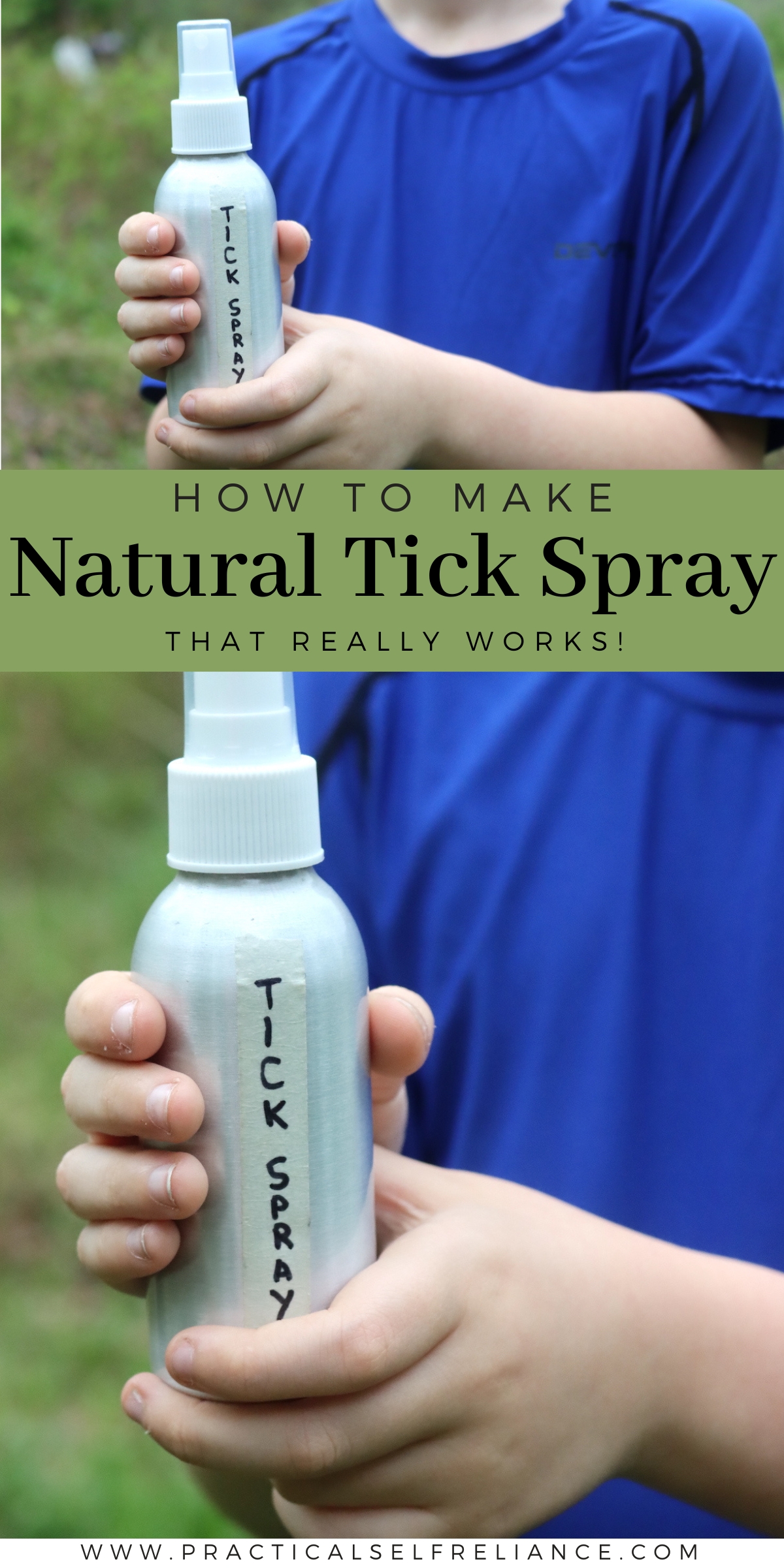 DIY Tick Spray Recipe