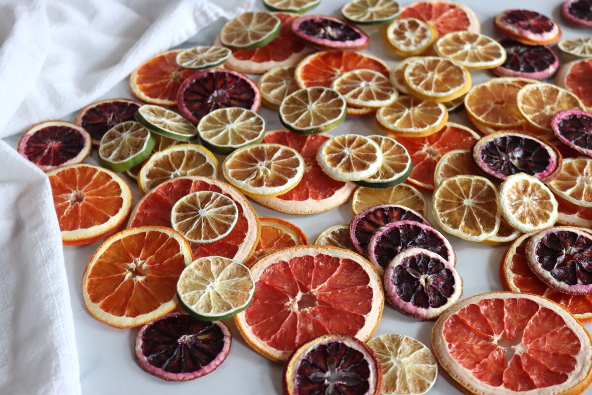 Dehydrating Citrus