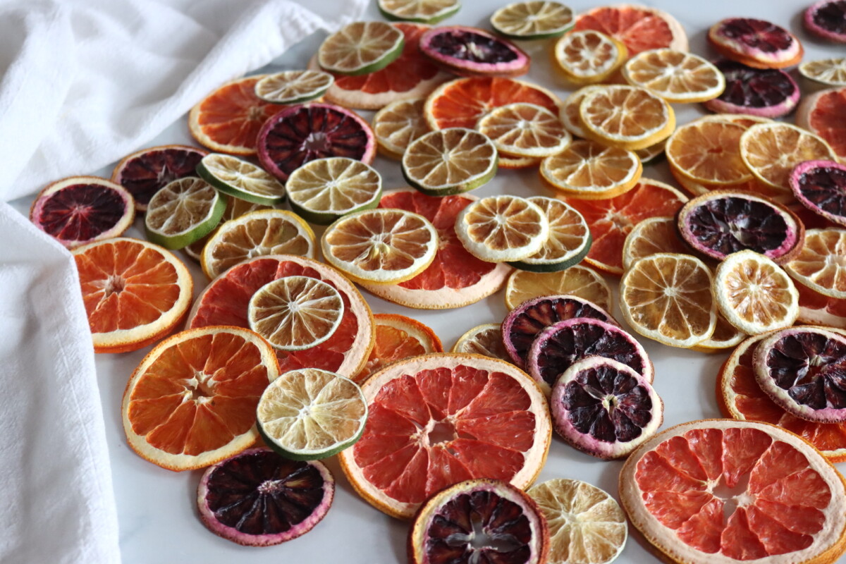 Dehydrating Citrus