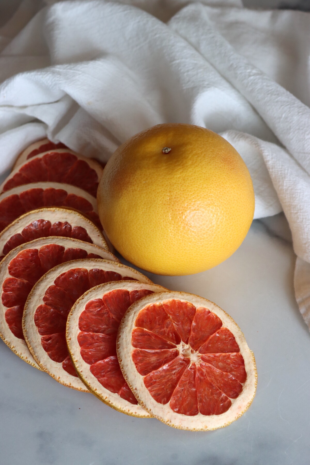 Dehydrating Grapefruit