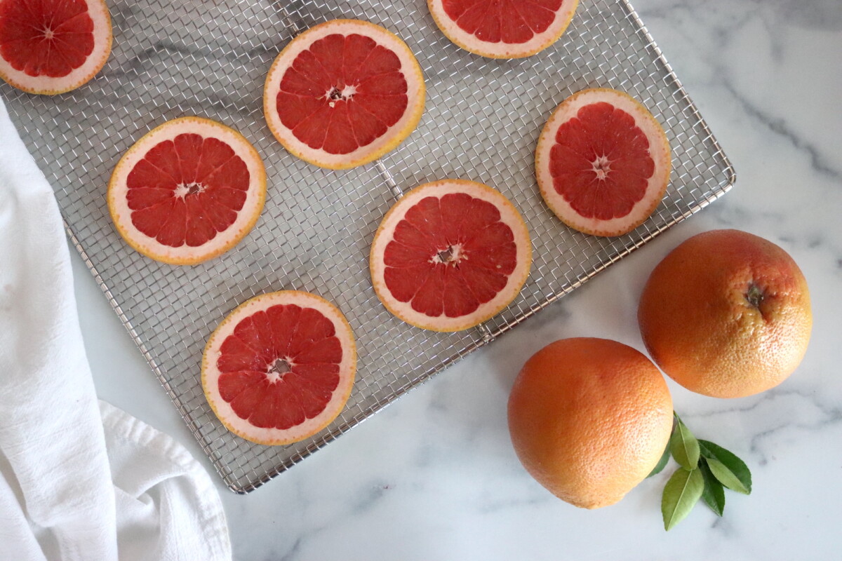 Dehydrating Grapefruit
