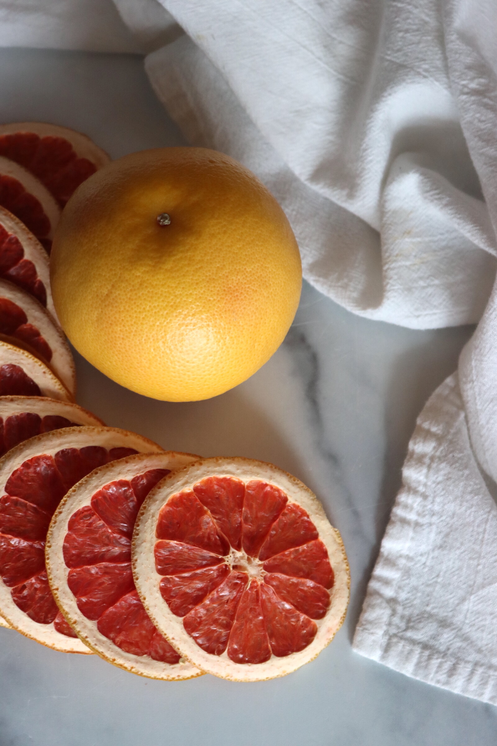 Dehydrating Grapefruit