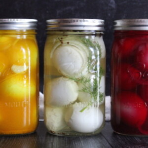 Making Pickled Eggs