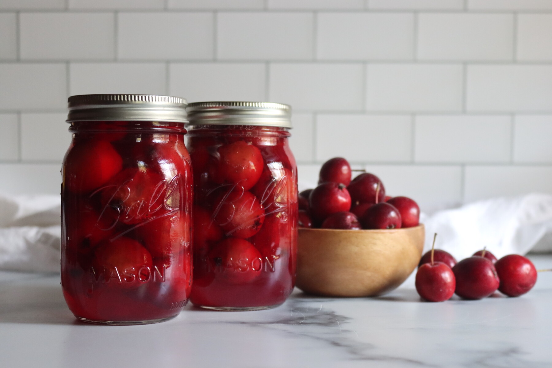 Canning Crabapples in syrup
